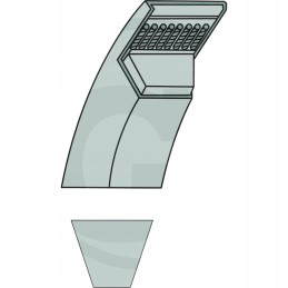 V-belt 656spa1357 spa 1357 agtech