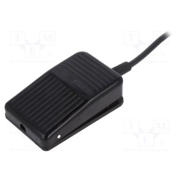 1 pcs x EMAS - T0-PDM1-1 - Switch: foot, Stabl.pos: 1, NC + NO, 4A/250VAC, IP20, -5÷60°C, black