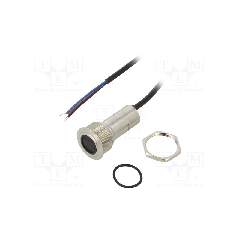 1 pcs x ONPOW - ONPOW91-25D-10BY-SS-NG - Switch: vandal resistant, Pos: 2, SPST-NO, 300mA/24VDC, IP65, green