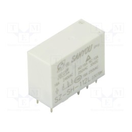1 pcs x SANYOU - SZ-SH-112L - Relay: electromagnetic, SPDT, Ucoil: 12VDC, Icontacts max: 16A, 16A