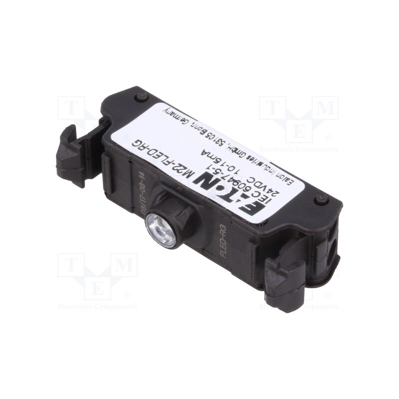 1 pcs x EATON ELECTRIC - M22-FLED-RG - Illuminating unit, 22mm, RMQ-Titan, -25÷70°C, Illumin: LED, front