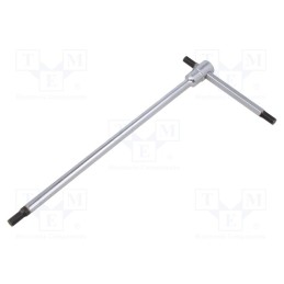 1 pcs x BETA - 951/5 - Wrench, hex key, HEX 5mm, Overall len: 195mm, Kind of handle: T