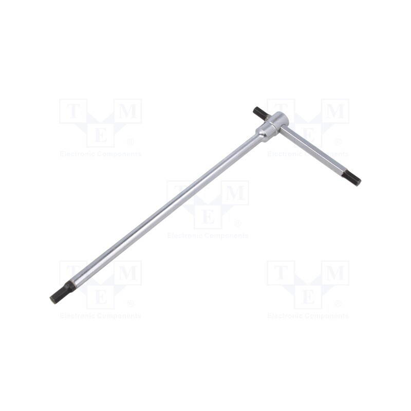 1 pcs x BETA - 951/5 - Wrench, hex key, HEX 5mm, Overall len: 195mm, Kind of handle: T