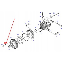 F816200090110 injection pump washer
