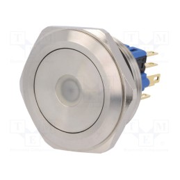 1 pcs x ONPOW - GQ30-11D/B/24V/S - Switch: vandal resistant, Pos: 2, SPDT, 3A/220VAC, 5A/24VDC, IP65
