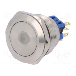 1 pcs x ONPOW - GQ28-11ZD/B/24V/S - Switch: vandal resistant, Pos: 2, SPDT, 3A/220VAC, 5A/24VDC, IP65