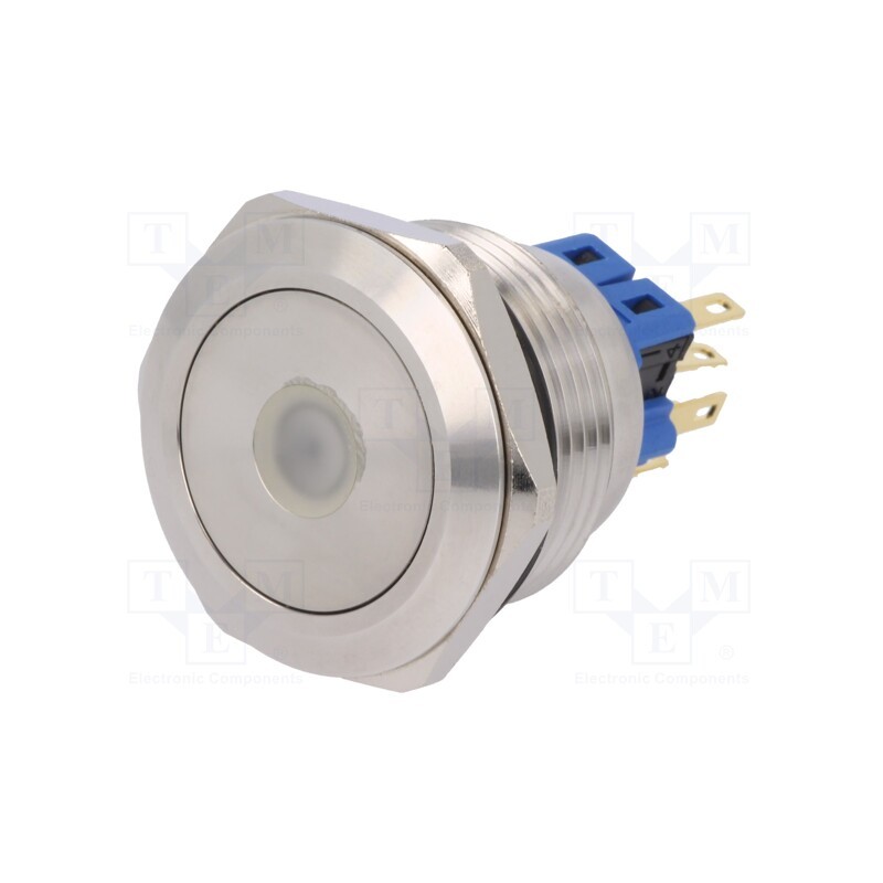 1 pcs x ONPOW - GQ28-11ZD/B/24V/S - Switch: vandal resistant, Pos: 2, SPDT, 3A/220VAC, 5A/24VDC, IP65