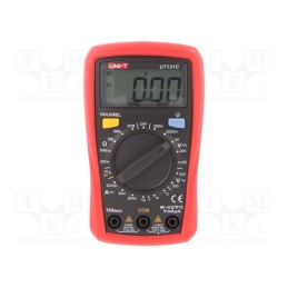1 pcs x UNI-T - UT131C - Digital multimeter, LCD, (2000), VAC: 0.1÷200mV,2V,20V,200V,250V