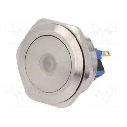 1 pcs x ONPOW - GQ30-11D/R/24V/S - Switch: vandal resistant, Pos: 2, SPDT, 3A/220VAC, 5A/24VDC, IP65