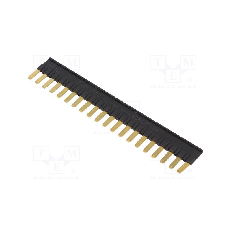 1 pcs x RELPOL - ZG20-2 - Connection bridge, 36A, Electr.connect: Push-in, OEM: 2608955
