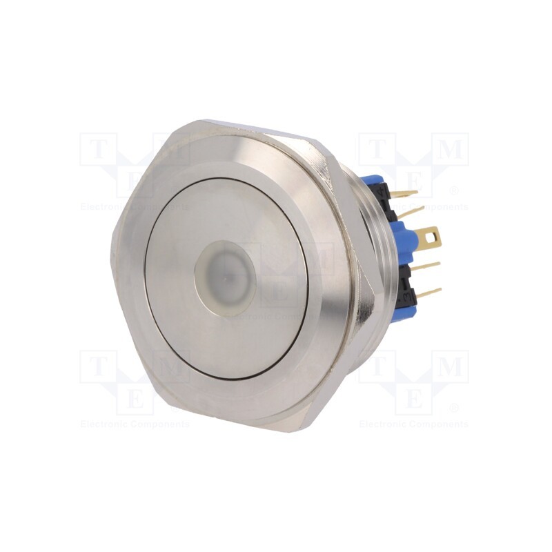 1 pcs x ONPOW - GQ30-11D/B/12V/S - Switch: vandal resistant, Pos: 2, SPDT, 3A/220VAC, 5A/24VDC, IP65