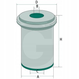 Air filter New Holland Mann filter 80418795