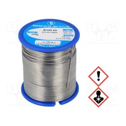 1 pcs x BROQUETAS - - - Solder: for soft soldering, 165÷185g, 183÷190°C, Sn60Pb40