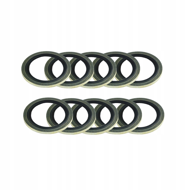 Washer metal rubber mg 16 7 nipple 10 pcs