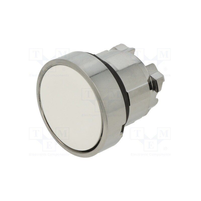 1 pcs x SCHNEIDER ELECTRIC - ZB4BH01 - Switch: push-button, 22mm, Stabl.pos: 2, white, none, IP66, flat