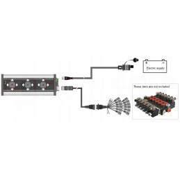 Control panel box 3 911610cv91505te060 salvarani