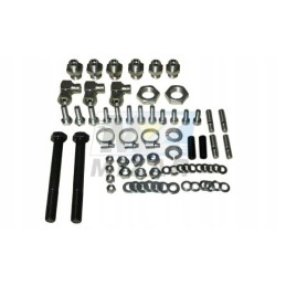 Power steering C 360 cylinder with front flat axle