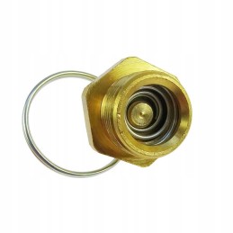 Tractor trailer air tank drainer m