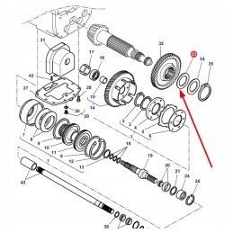 3794635m1 spacer 55 75 75 x 0 50mm