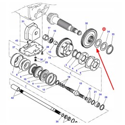 3794635m1 spacer 55 75 75 x 0 50mm