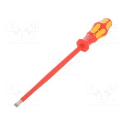 1 pcs x WERA - 5006135001 - Screwdriver, insulated, slot, 8,0x1,6mm, Blade length: 200mm