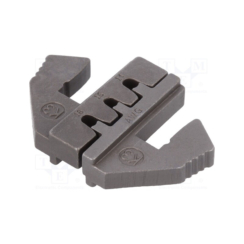 1 pcs x NEWBRAND - NB-JCRIMP13 - Crimping jaws, Deutsch terminal, NB-CRIMP01H, 14AWG,16AWG,18AWG