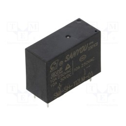 1 pcs x SANYOU - SMI-SH-112LM - Relay: electromagnetic, SPST-NO, Ucoil: 12VDC, Icontacts max: 12A