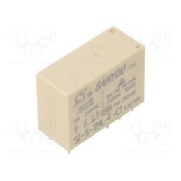 1 pcs x SANYOU - SZ-S-124L-C1 - Relay: electromagnetic, SPDT, Ucoil: 24VDC, Icontacts max: 16A, 16A