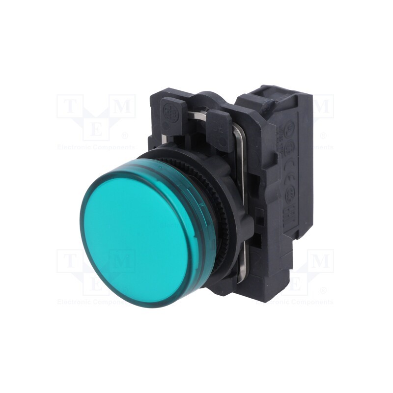 1 pcs x SCHNEIDER ELECTRIC - XB5AVB3 - Control lamp, 22mm, Harmony XB5, -25÷70°C, Illumin: ZBVB, Ø22mm