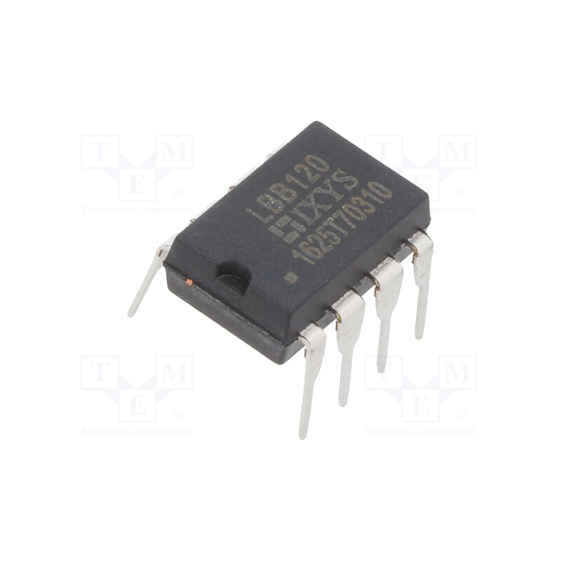 1 pcs x IXYS - LBB120 - Relay: solid state, SPST-NC x2, Icntrl max: 50mA, 170mA, 20Ω, THT