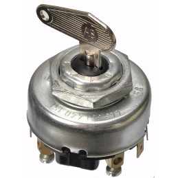 Ignition switch with zetor key