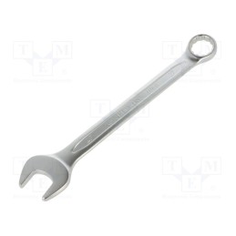 1 pcs x KING TONY - 1060-27 - Wrench, combination spanner, 27mm, Chrom-vanadium steel, L: 315mm
