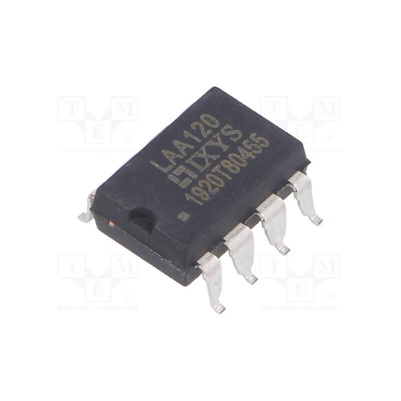 1 pcs x IXYS - LAA120S - Relay: solid state, SPST-NO x2, Icntrl max: 50mA, 170mA, 20Ω, SMT