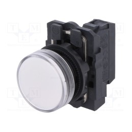 1 pcs x SCHNEIDER ELECTRIC - XB5AVB1 - Control lamp, 22mm, Harmony XB5, -25÷70°C, Illumin: ZBVB, Ø22mm