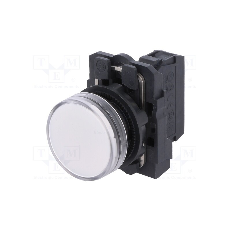 1 pcs x SCHNEIDER ELECTRIC - XB5AVB1 - Control lamp, 22mm, Harmony XB5, -25÷70°C, Illumin: ZBVB, Ø22mm