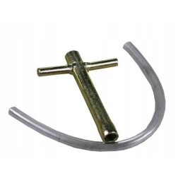 Wrench 9 for bleeding brake cylinders