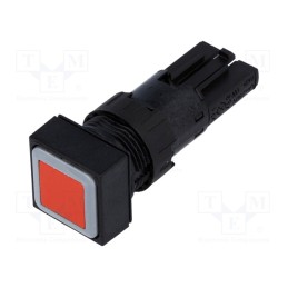 1 pcs x EATON ELECTRIC - Q18D-RT - Switch: push-button, 16mm, Stabl.pos: 1, red, Pos: 2, -25÷70°C