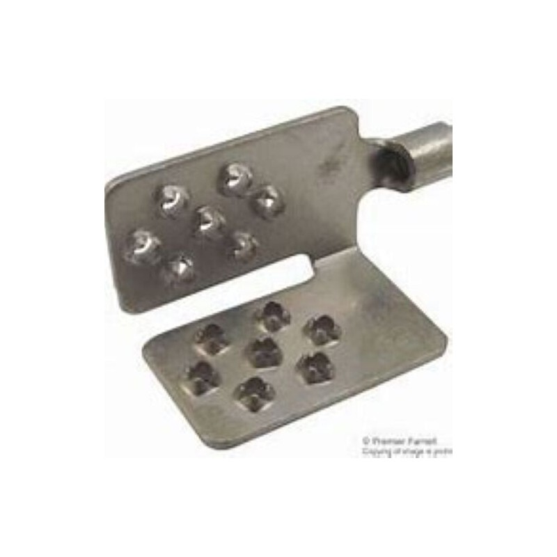 9 x Wire Splice, TERMI-FOIL SOLISTRAND, Crimp, 16 AWG, 14 AWG, 2 mm², Open Barre