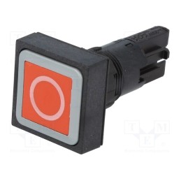 1 pcs x EATON ELECTRIC - Q25D-10 - Switch: push-button, 16mm, Stabl.pos: 1, red, Pos: 2, -25÷70°C