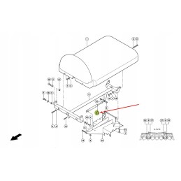 Claas gas engine 0009957100