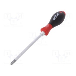1 pcs x WIHA - 766 - Screwdriver, Phillips, assisted with a key, PH3, SoftFinish®