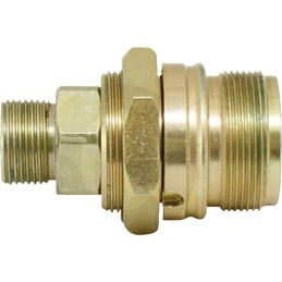 Agtech hydraulic quick connector