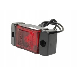 The red LED side marker lamp was