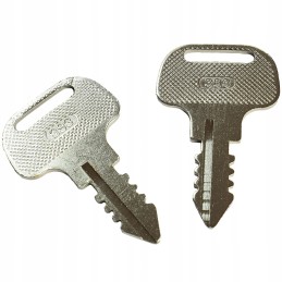 1x key ignition key kubota 393 18510 63720