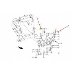 Screw claas jaguar lexion 211403