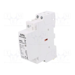 1 pcs x ZAMEL - STM-25-20/24V - Contactor: 2-pole installation, 25A, 24VDC, NO x2, -5÷60°C