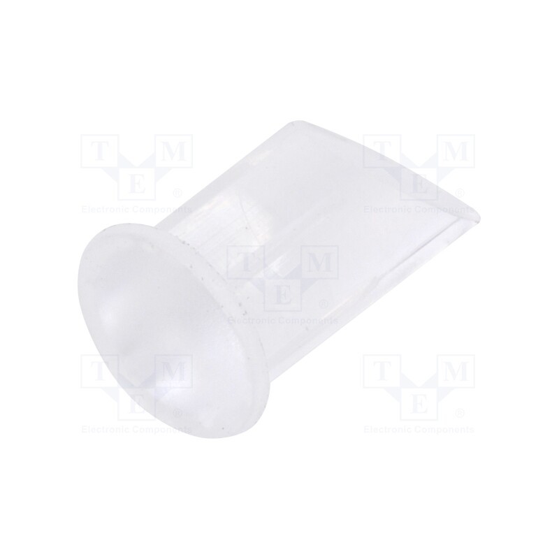 5 pcs x MENTOR - 1293.12 - Fiber for LED, round, Ø5mm, Front: flat, angular