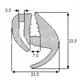 Mtz window seal