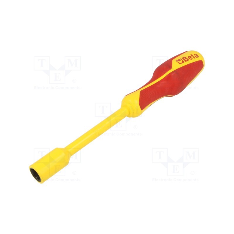 1 pcs x BETA - 9430243 - Screwdriver, insulated, 6-angles socket, HEX 13mm