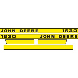 Set of stickers john deere 1630 stickers complete